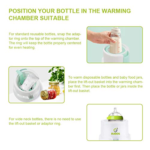 B Bubos BU-B0901EU Bubos Fast Heating Baby Bottle Warmer thumb #5