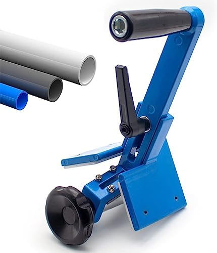 Pipe Chamfering Tool for PPR/PE/PVC, 1.5-6.3in (25-160mm) Precision Round Tube Chamfering Device for Smooth Edges and Easy Installation