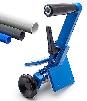 Pipe Chamfering Tool for PPR/PE/PVC, 1.5-6.3in (25-160mm) Precision Round Tube Chamfering Device for Smooth Edges and Easy Installation