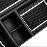 Moonet Car Glove Armrest Secondary Storage Box for 2018 2019 Volvo XC60, 2015 2016 2017 2018 XC90