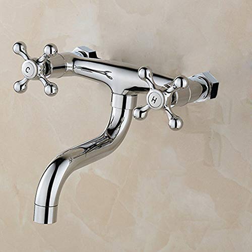 WUPYI2018 Robinetterie de cuisine rétro en laiton chromé