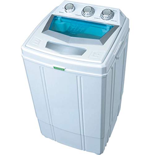 Syntrox Germany Energie A 4 Kg Waschmaschine mit Schleuder Campingwaschmaschine Mini Waschmaschine