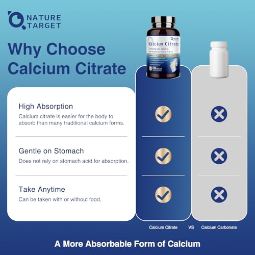 Nature Target Calcium Citrate Capsules