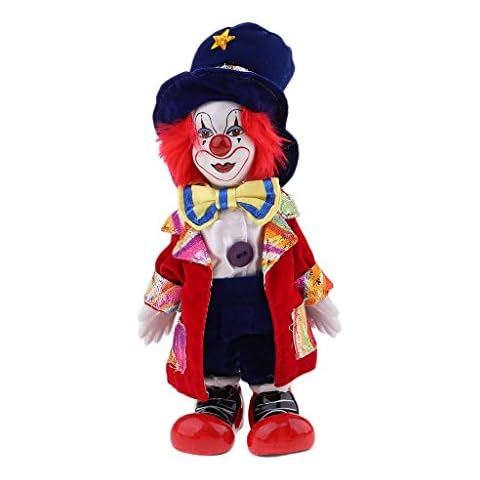 Clown Figur Puppe Ornamente Home Tisch Schreibtisch Top Dekor Halloween Dekoration Geschenk Cover