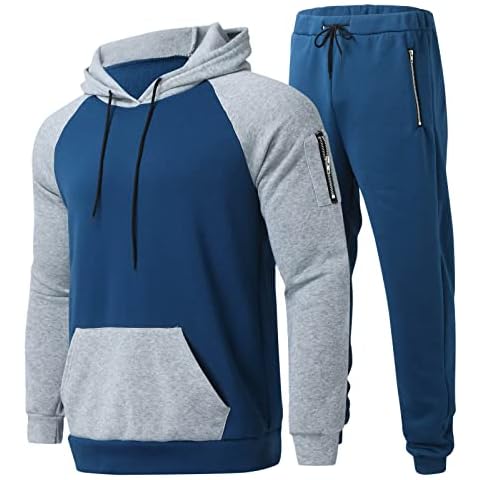 mens tracksuits set track suits for men set 2 pieces hoodies sweat suits big and tall gym men clothing men workout sets mens athletic wear sets mens activewear shirts quick dry Cover