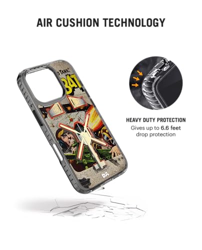 Image of DailyObjects White Bird Stride 2.0 Magnetic Case Cover Compatible with iPhone 16 Pro Max | Wireless Charging Slim Back Cover | 2 Layer Edge Protection & Shockproof
