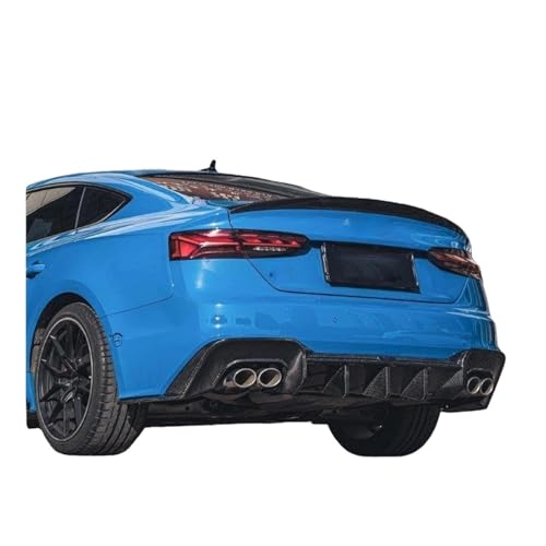 Diffuseur arrière Audi S5 B9.5 en carbone véritable pour un style exclusif