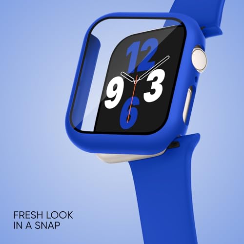 Image of Adorique 3-in-1 Compatible for Apple Watch Band 40mm 41mm 42mm 44mm 45mm 46mm, Soft Silicone Sport Strap for iWatch Series SE 10 9 8 7 6 5 4 3