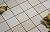 Simple Tile - 5 Sheets Marble Mosaic Tile for Kitchen Backsplash, Bathroom Shower Floor etc., "2X2 Square Collection", 2"X2" Square, 12"X12"X3/8", Polished (Set of 5 Sheets, CMMM0202 - Crema Marfil)