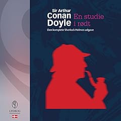 Page de couverture de En studie i r&oslash;dt