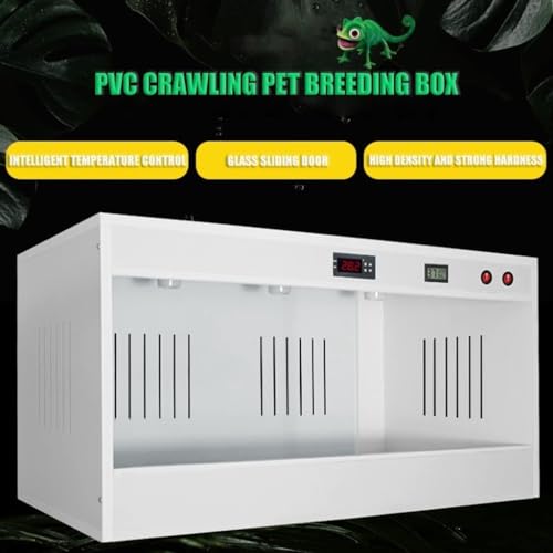 Tanque de hábitat de terrario de reptiles para lagartos, gecos, tortugas, pitones y serpientes, diseño espacioso para dragones barbudos y camaleones