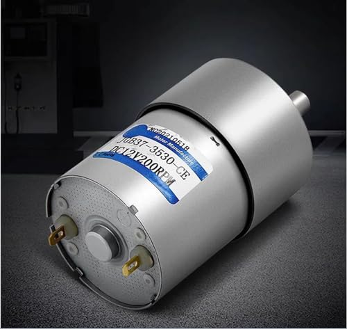 Boîte de vitesses tout en métal JGB37-3530 et moteur à engrenages cc 24v pour couple élevé durable