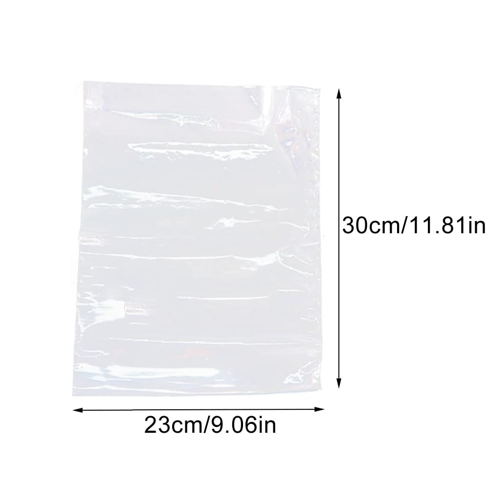 Lot de 100 sacs thermorétractables transparents POF - 23 x 30 cm