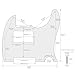Banworks 1 Ply Tele HS/HH Pickguard 8-Hole Electric Guitar Pickguard Scratch Plate for USA/Mexican Fender Modern Style Standard Tele Telecaster JT/HB-04 Glossy Black