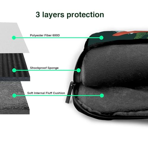 Maletín para laptop impermeable 15.6 pulgadas ligero miniatura 5