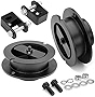 glorider 2inch Leveling Kit Front Lift for 2014-2022 ram 2500 4WD, 2013-2022 ram 3500 4x4 Pick Up, 2' Level Lift Kits Spring Strut Spacers High Strength Solid Steel Shocker Extension Brackets