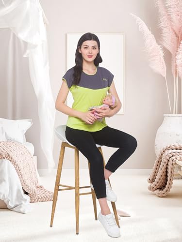 Image of AV2 Women Cotton Nursing Regular Fit Top
