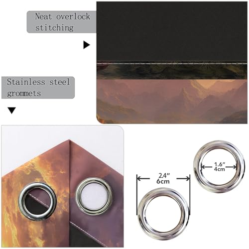 Rideaux décoratifs multicolores pour ambiance salon et chambre