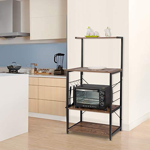 EUGAD Scaffale da Cucina per Microonde Carrello a