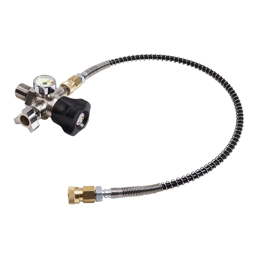 M18X1.5 filettatura 4500Psi SCBA valvola regolatore stazione di riempimento per serbatoio dell'aria PCP