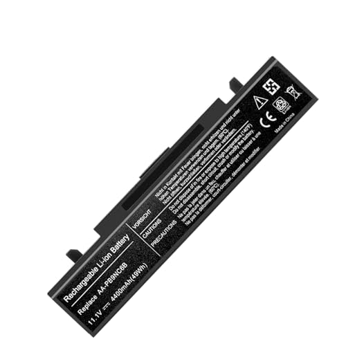 Compatibilità: Batteria per SAMSUNG R530 R428 R468 R470 R480 R517 R540 R580 R720 R780 AA-PB9NC6B AA-PB9NS6B AA-PB9NC6W AA-PB9NC5B AA-PL9NC2B AA-PL9NC6W (NOTA: controllare il modello di batteria originale, la forma. Assicurati di avere la batteria corretta. Per modelli più compatibili, vedere la descrizione dettagliata)