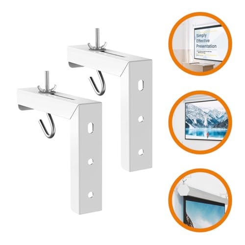 Soporte de pared para proyector Gatuida con gancho ajustable claro 7