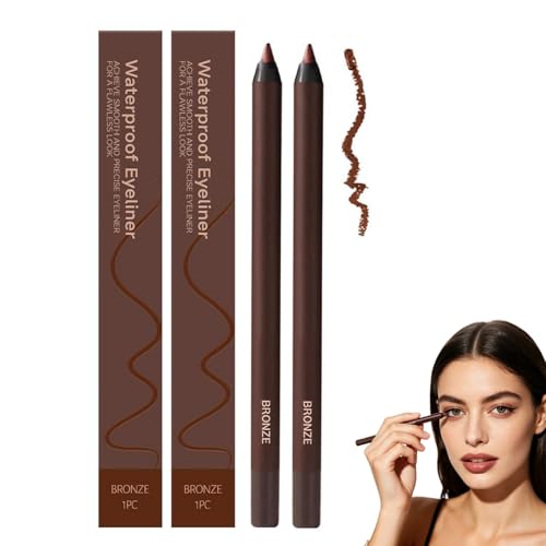 Eye Liner Lápiz Resistente al Agua Chocolate Marrón miniatura 1