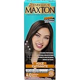 Tinta de Cabelo 4.0 Kit, Maxton, Castanho Natural