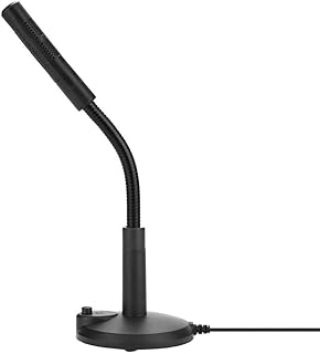 Topiky USB Microphone for Computer, USB Wired Plug & Play Omnidirectional Desktop Studio Microphone Compatible with PC/Laptop/Notebook for Podcasting,Gaming,Recording