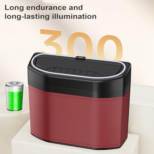 Contenedor de desechos de viaje interactivo de 276 g para evitar suciedad en el coche 4