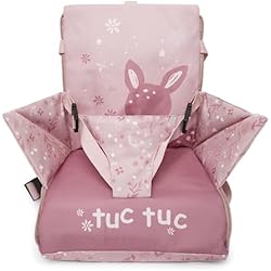 Trona De Tela Portatil Trona portatil Forest rosa