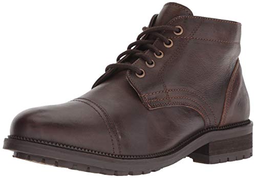 Dr. Scholl's Shoes Men's Airborne Oxford Boot, Brown Leather, 12 M US