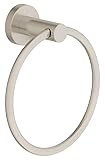 Symmons 353TR-STN Dia Wall-Mounted Towel Ring in Satin Nickel