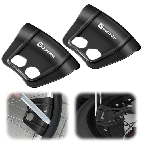 Image of 2 Rim Protectors for Tire Changing, Wheel Rim Guard Kit, Black