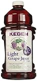 Kedem Pure Kosher Grape Juice, Concord Light, 96 Fluid Ounce
