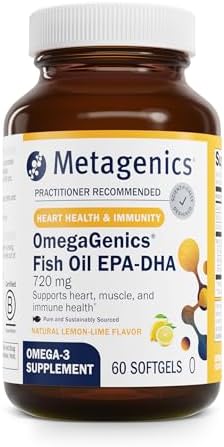 Metagenics OmegaGenics Fish Oil EPA-DHA 720 mg - High Potency Ome...