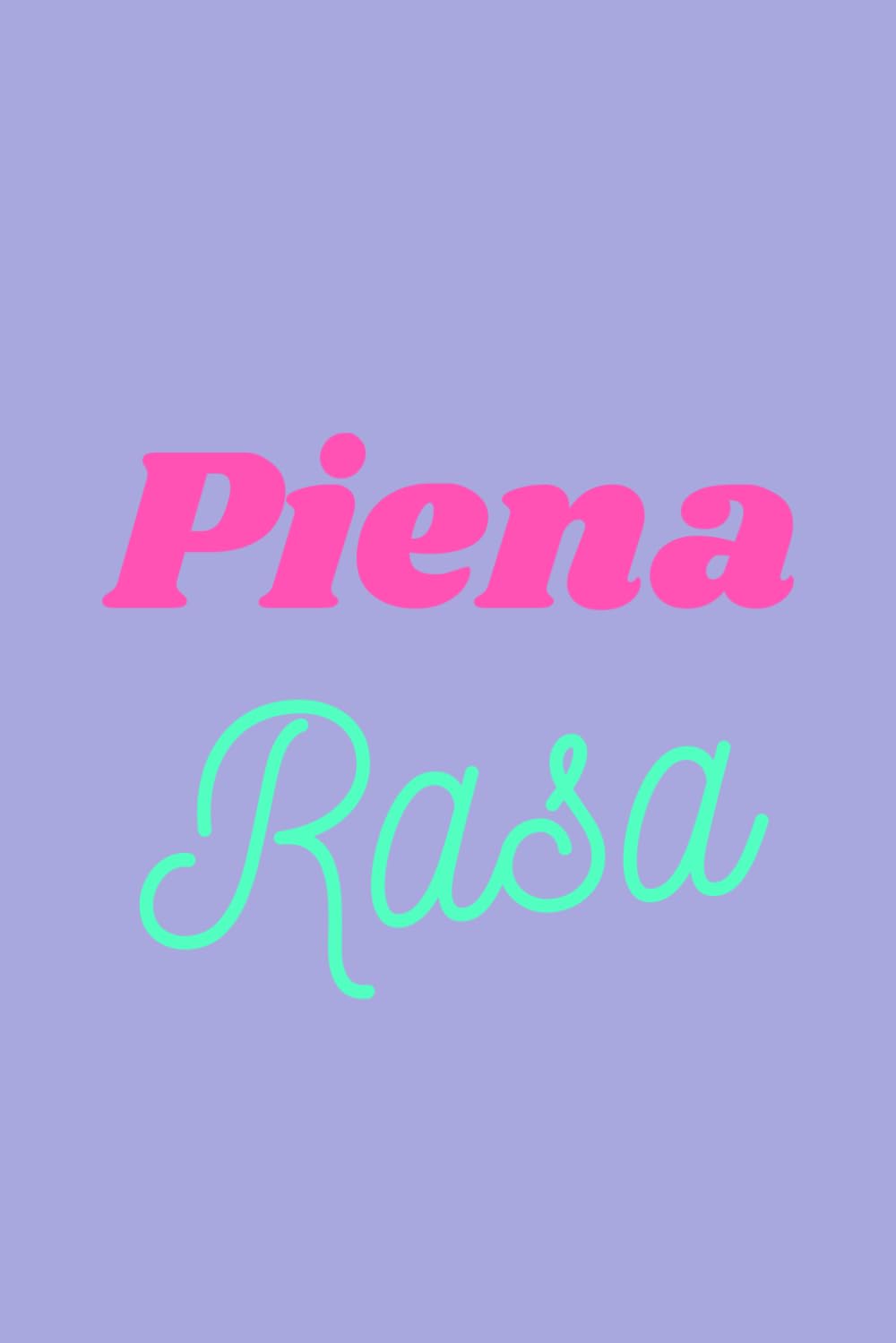 PIENA RASA: Quaderno 6x9 a quadretti