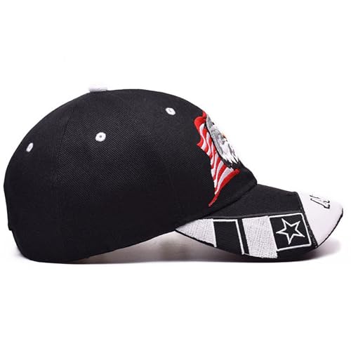 Image of Patriotic-USA-Eagle-Baseball-Caps-Woman-Man-Sun-Hat for 4th-July