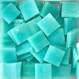 Material: These Lake Blue mosaic supplies are made of sturdy Glass Size: Approximately 130 pcs/ 200 g Mosaics tiles; Each tile is 1.5 x 1.5 cm, Square Shape How To Use: Used for Sticking mosaic tiles on cups, plates, photo frames Art Craftes; Apply m...