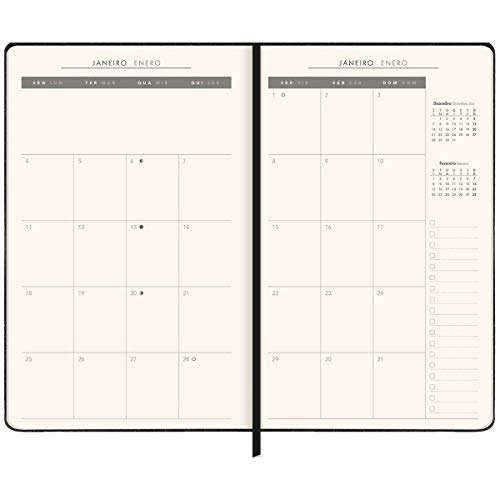 Agenda Costurada Planner Cambridge, Tilibra 2019