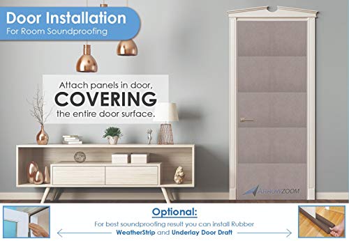 Arrowzoom 8 Polyester Foam Panels Acoustic Insulation Soundproofing 12 X 12In Nrc 0.9 High Density Beveled Edge Recording Studio Podcast Live House Bars Sound Absorbing Tiles Man Cave White 1093 #TOP7