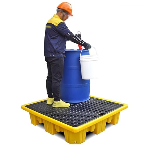 Rayonnages muraux pour garages et palette de rétention industrielle modulable