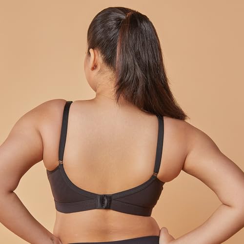 Image of MAASHIE M5505 Women's Padded Foam Cups Full Coverage Non Wired T-Shirt Bra