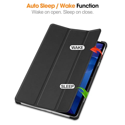 Image of ProElite Case Cover for Xiaomi Redmi Pad 2 11 inch Case, Slim Trifold Flip case Cover for Xiaomi Redmi Pad 2 11 inch Tablet [Auto Sleep Wake Feature], Black