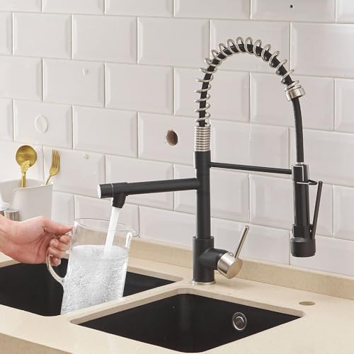 Robinet de cuisine professionnel bicolore pour préparer vos repas comme un chef - 8