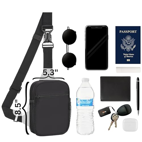 Anti Theft Crossbody Bags for Women & Men Sling Bag with RFID Blocking Travel Crossbody Bags for Women Crossbody Purse4