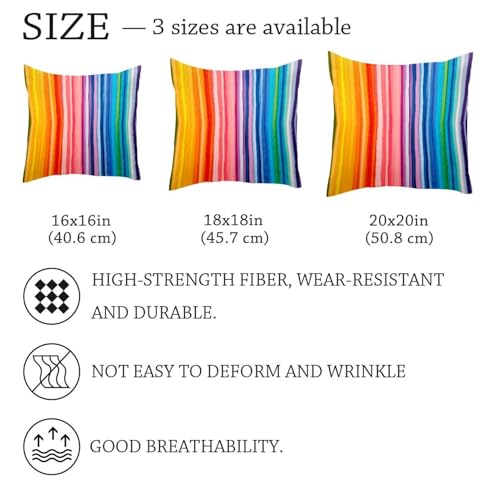 Fundas de almohada decorativas de terciopelo suave diseño arcoíris para sofás modernos de salón 7