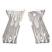 Hogue 92134 Beretta 92 Grips, Flame Aluminum Clear Anodized