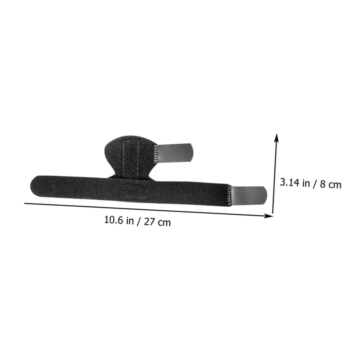 FOMIYES Adjustable Stand Thumb Brace Straightening Brace Finger Stabilizer Brace Thumb Protector Nursing Clip Board Mallet Thumb Splints Ok Cloth Black