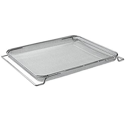 Cesta de repuesto para freír de aire de acero inoxidable, accesorio de cesta de aire deshidratada